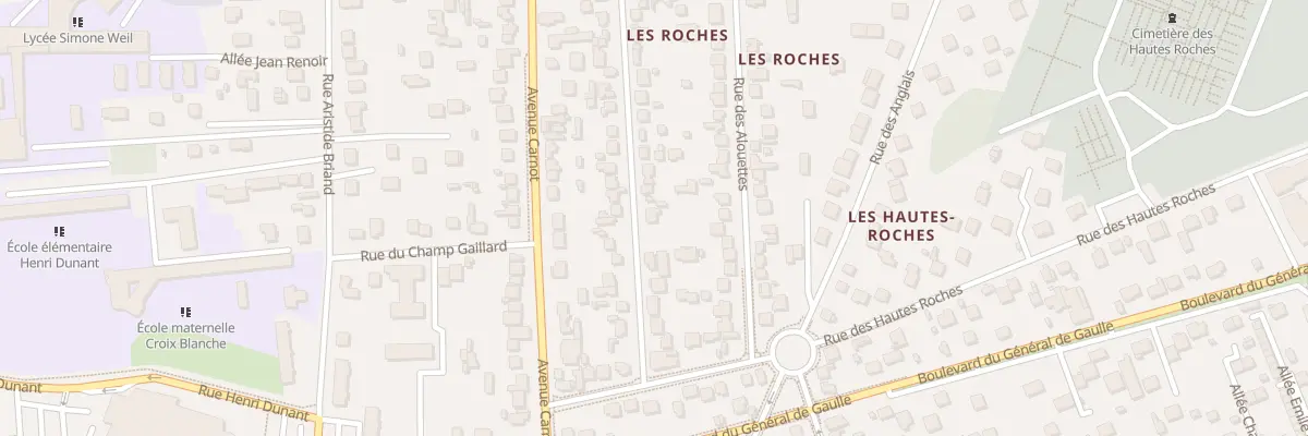 Plan du 16 Rue des Longues Raies à Conflans-Sainte-Honorine