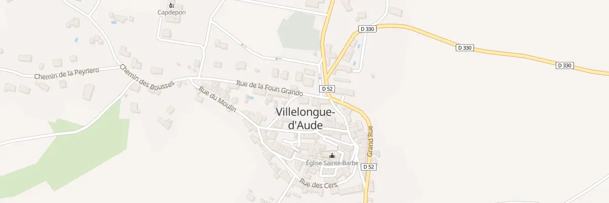 Plan du 152 Le Village à Villelongue-d’Aude