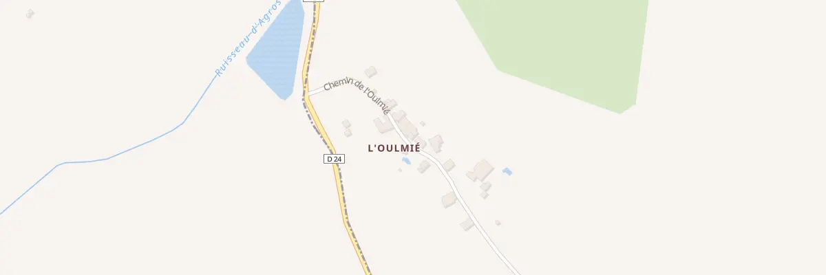 Plan du 171 Che de L’Oulmié à Lombers