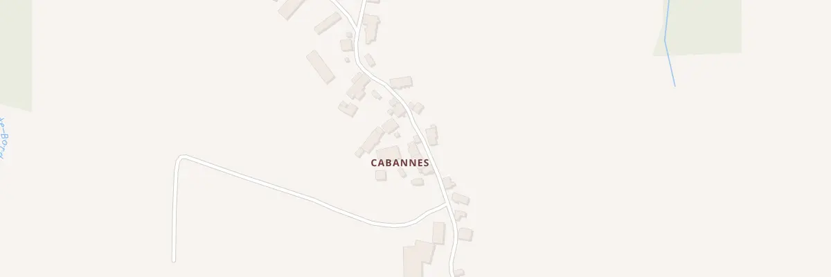 Plan du 5109 Cabanes à Siran