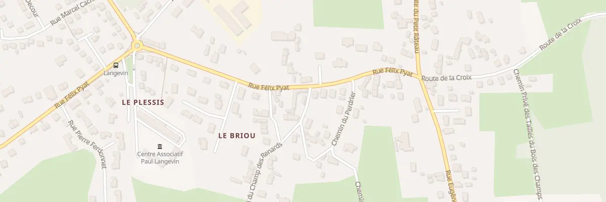 Plan du 158 Rue Félix Pyat à Vierzon