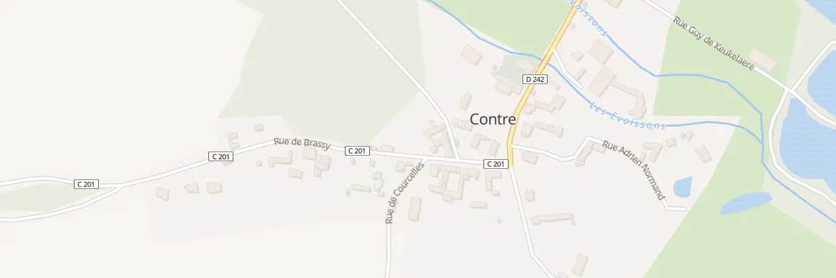 Plan du 2 Rue de Brassy à Contre