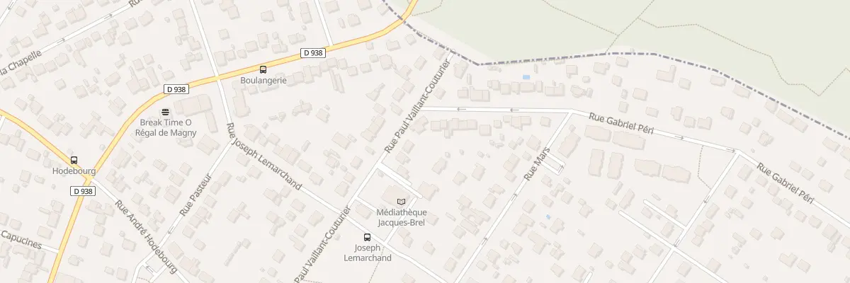 Plan du 2 Rue Gabriel Péri à Magny-les-Hameaux