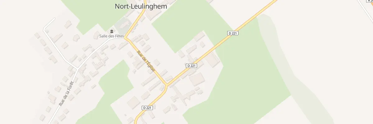 Plan du 1 Rue du Blanc Mont à Nort-Leulinghem