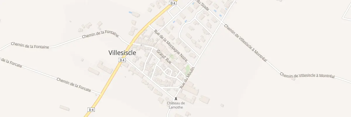 Plan du 35 Gr Grand Rue à Villesiscle