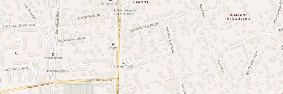 Plan du 9 Rue Francaise à Conflans-Sainte-Honorine
