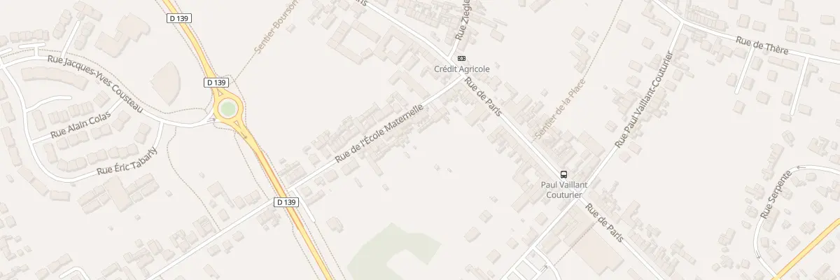 Plan du 23 Rue de l’Ecole Maternelle à Beauvais
