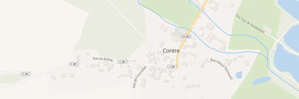 Plan du 3 Rue de l’Oree du Bois à Contre