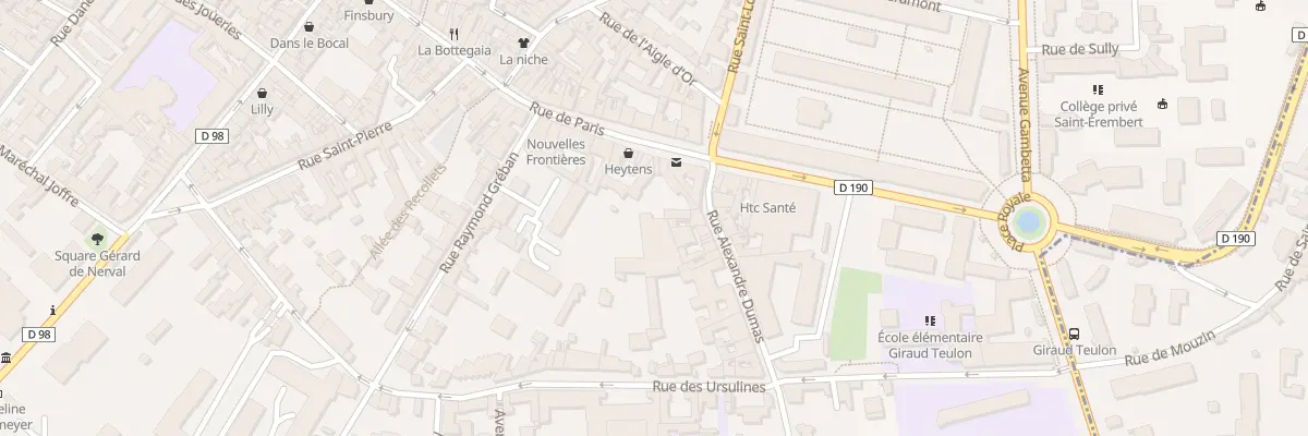 Plan du 66 Rue de Paris à Saint-Germain-en-Laye