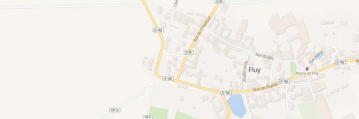 Plan du 6 Rue du Chaufour à Fluy