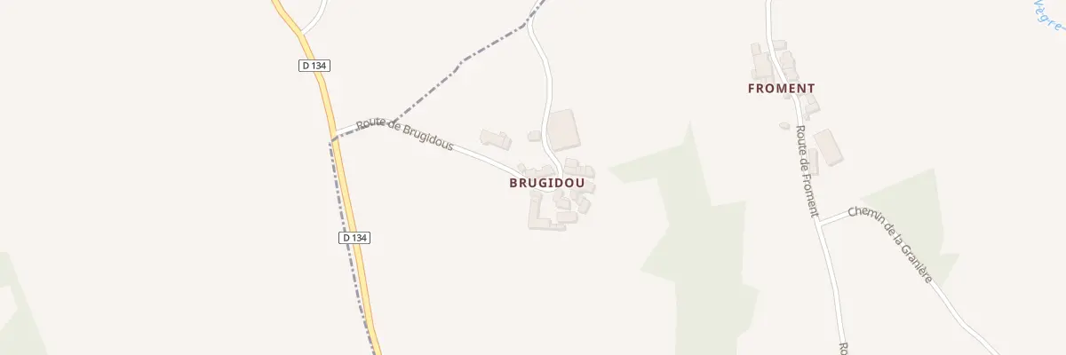 Plan du 5061 Brugidou à Saint-Igest