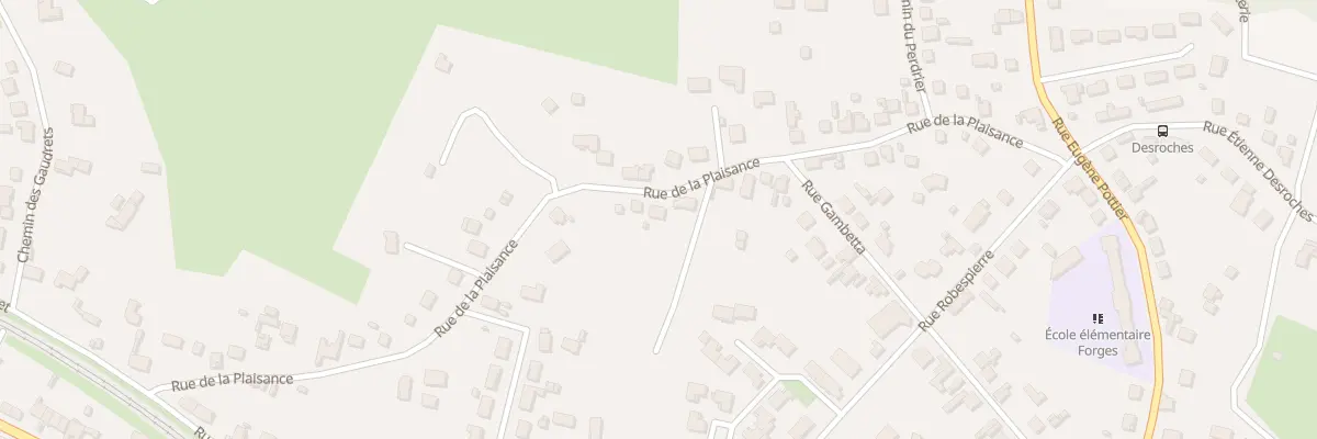 Plan du 48 Rue de la Plaisance à Vierzon