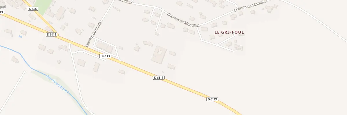 Plan du 71 Rte Departementale 6113 à Villepinte