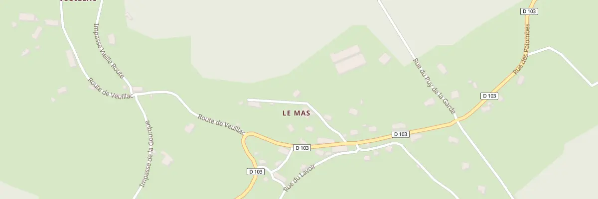 Plan du 5063 Le Mas à Darnets