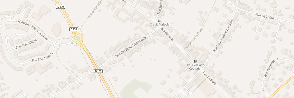 Plan du 21 Rue de l’Ecole Maternelle à Beauvais