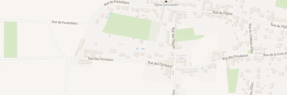 Plan du 8 Rue des Ormeaux à Darvoy