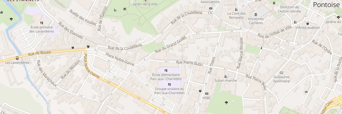 Plan du 86 Rue Pierre Butin à Pontoise