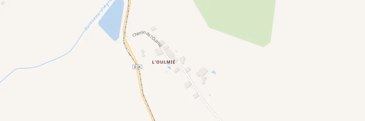 Plan du 201 Che de L’Oulmié à Lombers