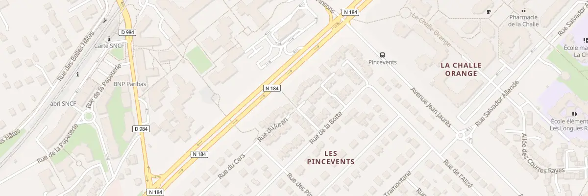 Plan du 1 Rue de la Bora à Éragny-sur-Oise