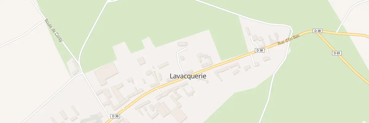 Plan du 13T Rue d’En Bas à Lavacquerie