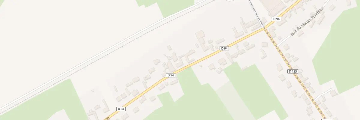 Plan du 14 Rue du Bas-Parcq au Parcq