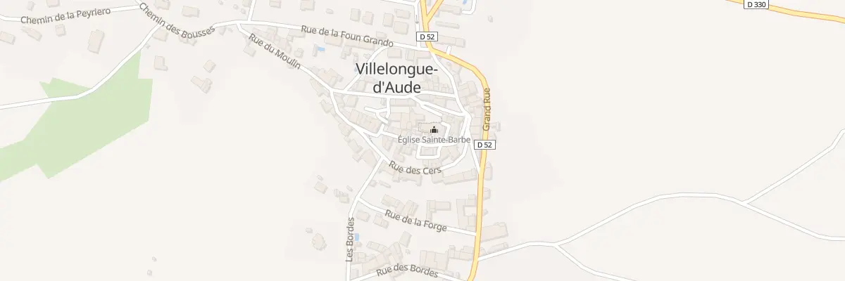 Plan du 14 Rue du Village à Villelongue-d’Aude