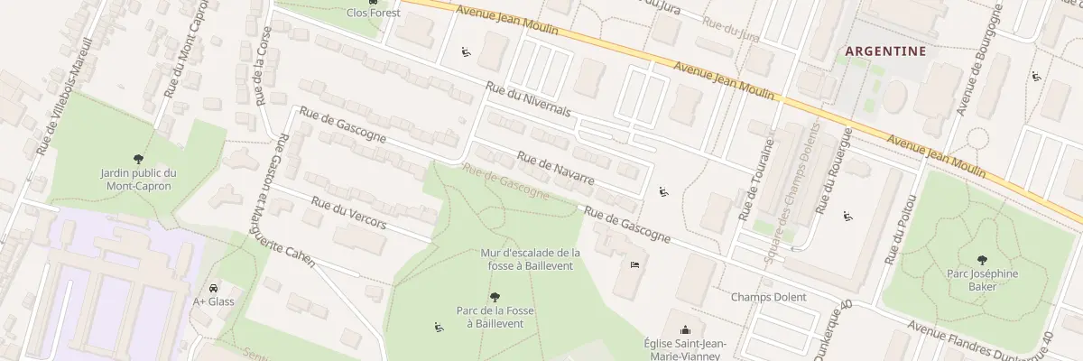 Plan du 8 Rue de Navarre à Beauvais