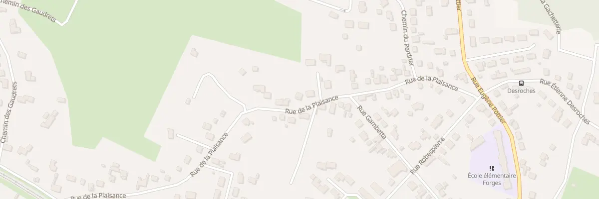 Plan du 55 Rue de la Plaisance à Vierzon