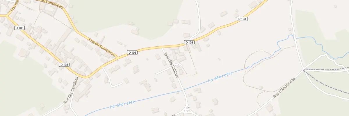 Plan du 25 Rue des Robines à Guillerval
