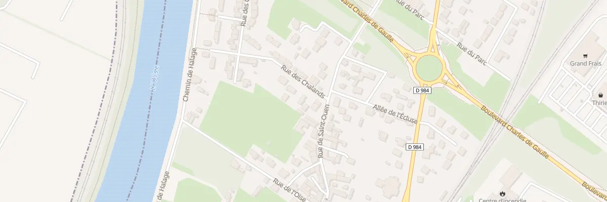Plan du 19 Rue de Saint-ouen à Éragny-sur-Oise