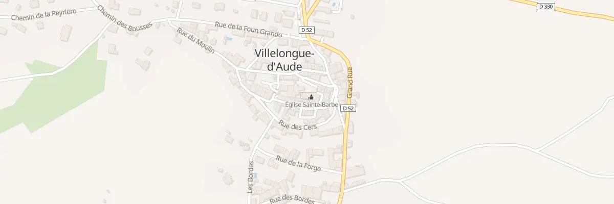 Plan du 92 Le Village à Villelongue-d’Aude