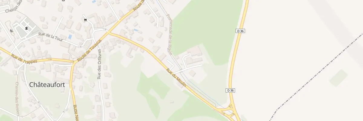 Plan du 1 Che Herbu à Châteaufort