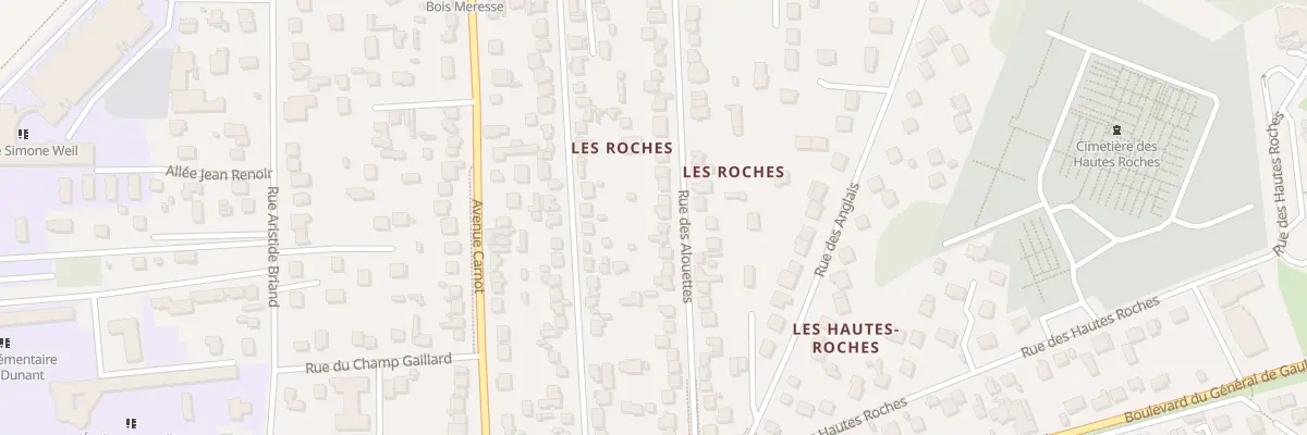 Plan du 35 Rue des Alouettes à Conflans-Sainte-Honorine