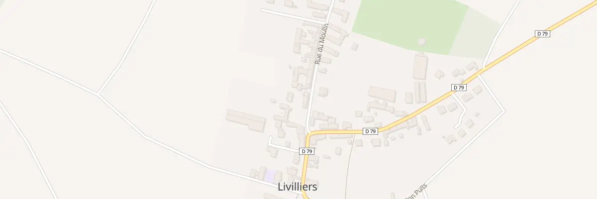 Plan du 3 Rue du Moulin à Livilliers