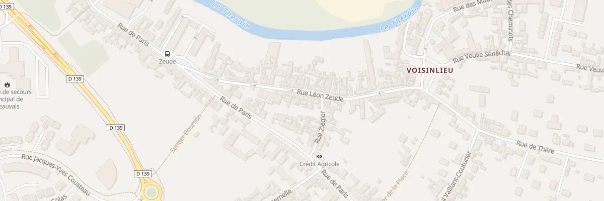 Plan du 37 Rue Léon Zeude à Beauvais