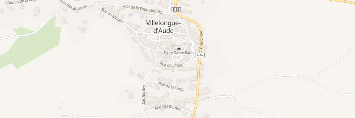 Plan du 102 Le Village à Villelongue-d’Aude