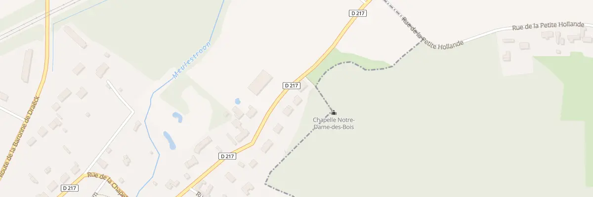 Plan du 760 Rue de la Chapelle à Recques-sur-Hem