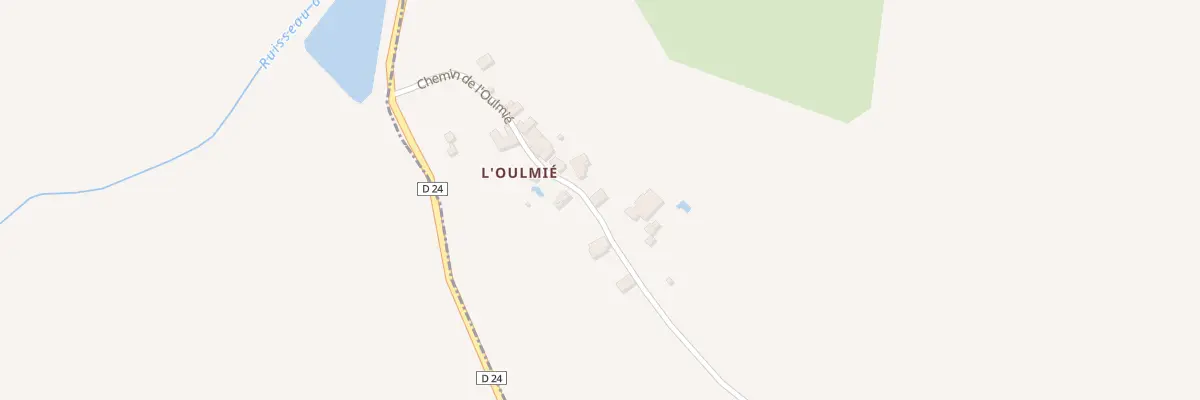 Plan du 229 Che de L’Oulmié à Lombers