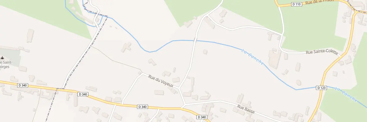 Plan du 2 Rue du Voyeux à Vieil-Hesdin