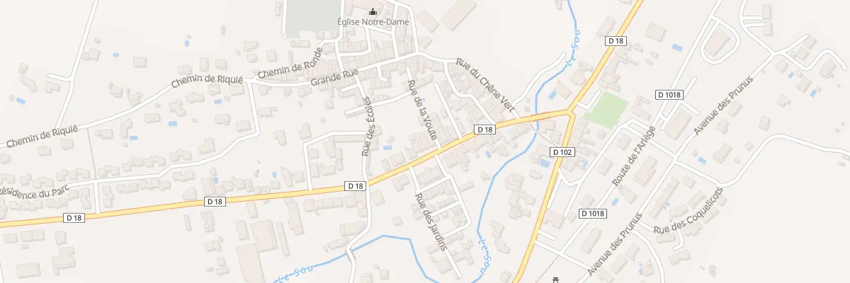 Plan du 77 Le Village à Belvèze-du-Razès