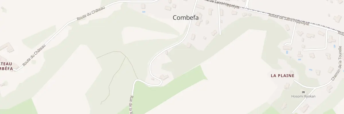Plan du 12 Rue de la Mairie à Combefa