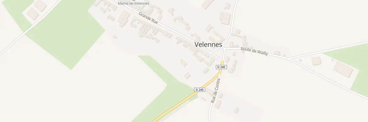 Plan du 4 Gr Grande Rue à Velennes