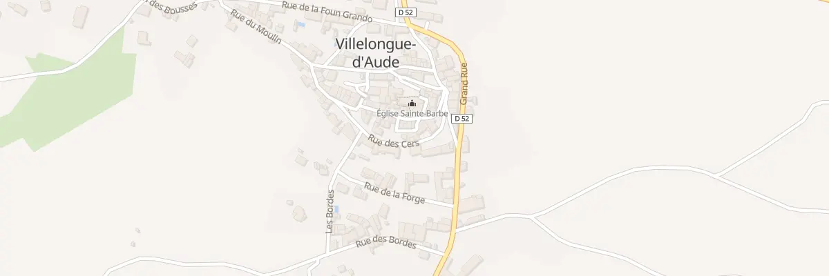 Plan du 1 Rue de la Voûte à Villelongue-d’Aude