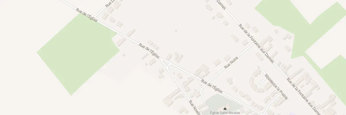 Plan du 8 Rue de l’Église au Parcq