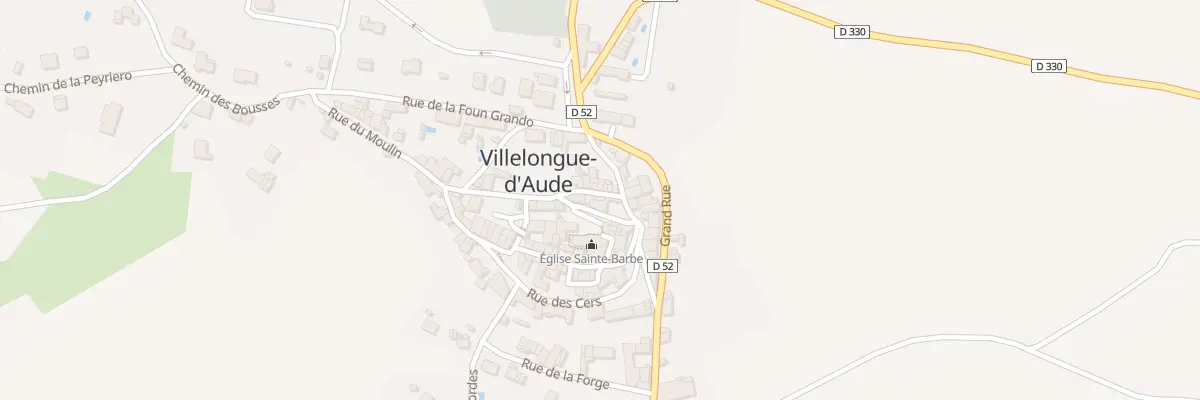 Plan du 3 Rue Carriero Escuro à Villelongue-d’Aude