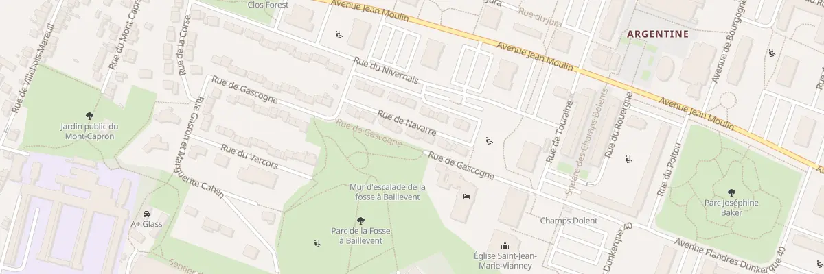 Plan du 10 Rue de Navarre à Beauvais