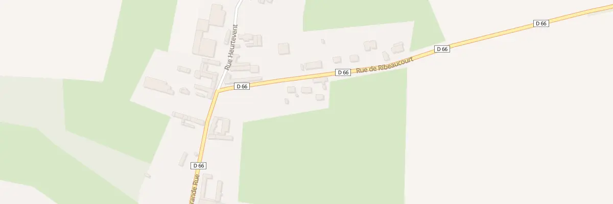 Plan du 12 Rue de Ribeaucourt à Fransu