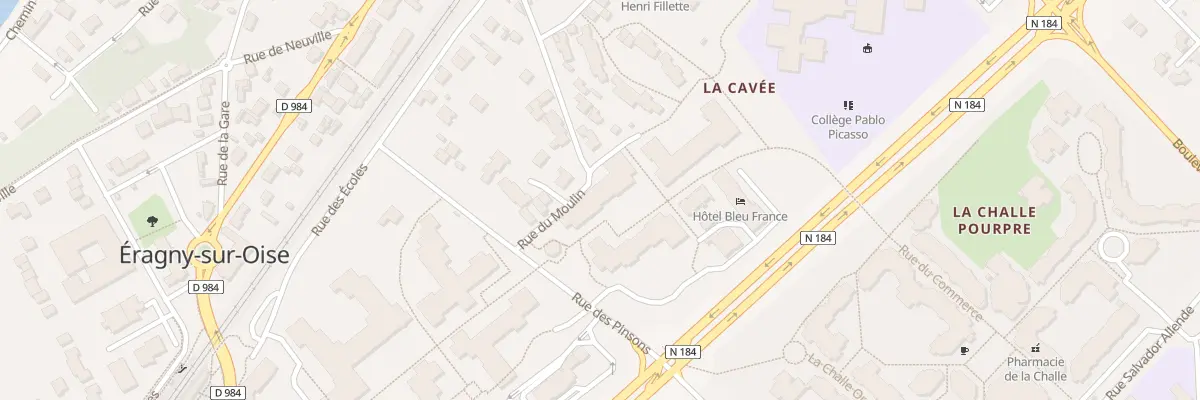 Plan du 33 Rue des Pinsons à Éragny-sur-Oise
