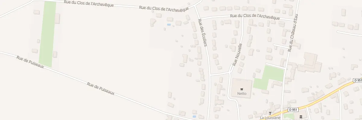 Plan du 17 Rue des Ecoliers à Darvoy