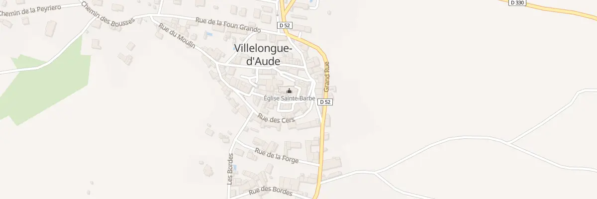 Plan du 88 Le Village à Villelongue-d’Aude